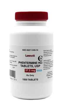 Phentermine Bottle