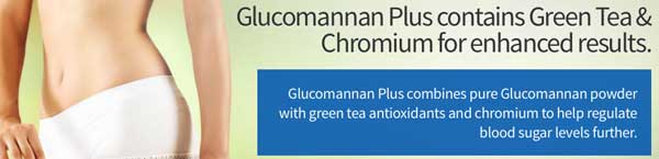 Glucomannan Plus with green tea