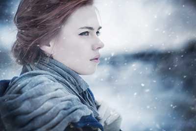 Woman in Cold